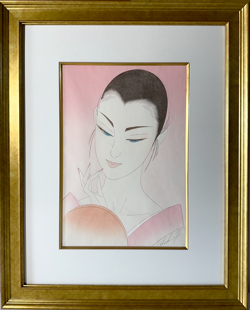 手鏡ピンク | 鶴田一郎アートストア ICHIRO TSURUTA official art store